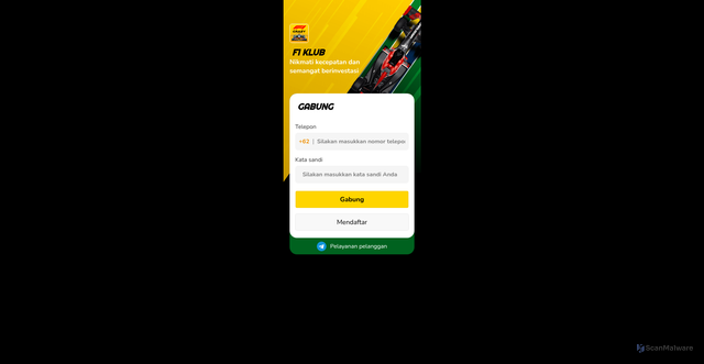 Security scan screenshot of https://f1-app.pages.dev/