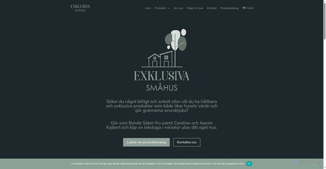 Security scan screenshot of https://exklusivasmahus.se