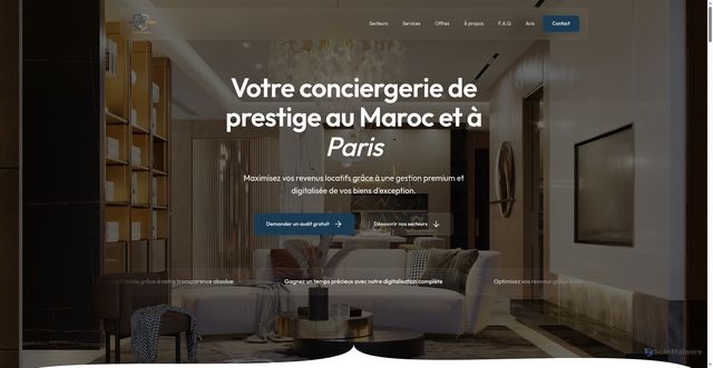 Security scan screenshot of https://lesclefsdaya.com/