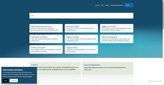 Security scan screenshot of https://staffanstorp.se/