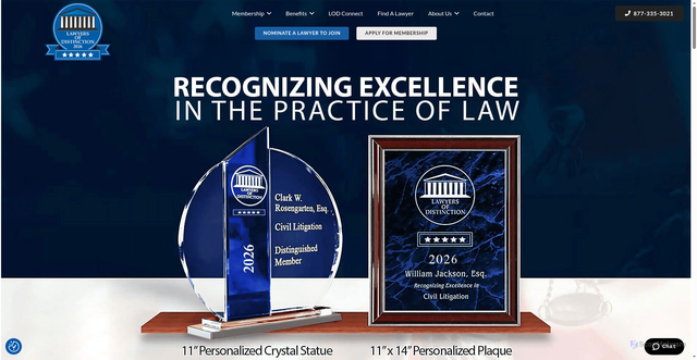Security scan screenshot of http://distinctionawaits.com/