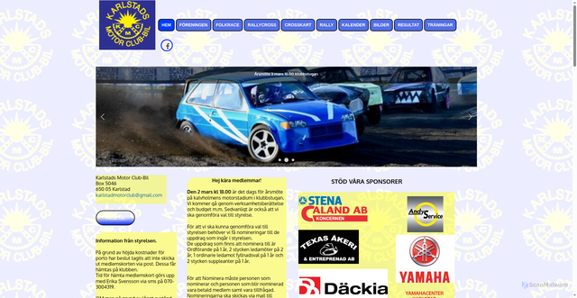 Security scan screenshot of https://kmc-bil.se