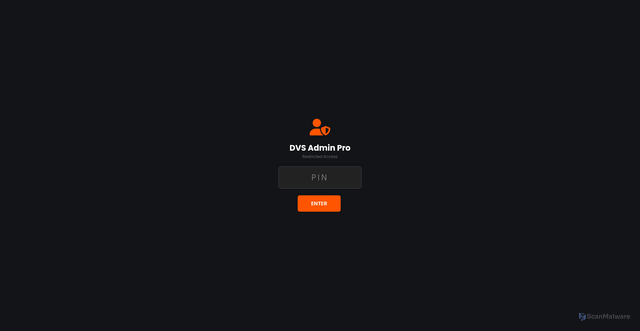 Security scan screenshot of https://dvsadmin-tb0ufl7jov.edgeone.app/