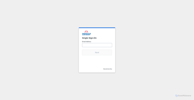Security scan screenshot of https://carmart-sso.login.duosecurity.com