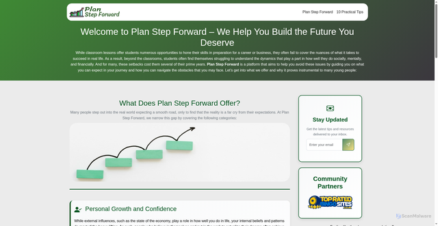 Security scan screenshot of https://thebusheyacademy.org/