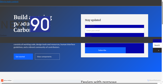 Security scan screenshot of https://next-90.com
