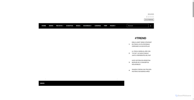 Security scan screenshot of https://www.lasrosas.com.ar