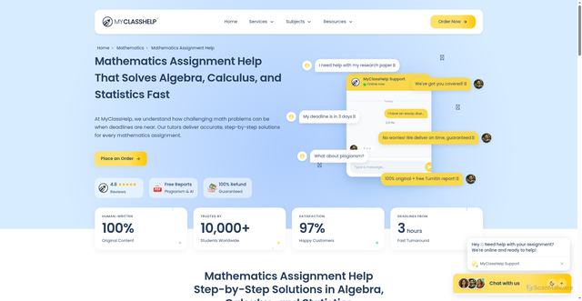 Security scan screenshot of https://myclasshelp.pages.dev/mathematics/mathematics-assignment-help/
