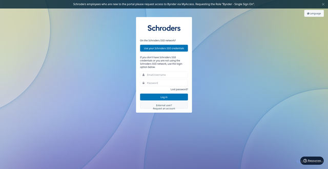 Security scan screenshot of https://mybrand.schroders.com
