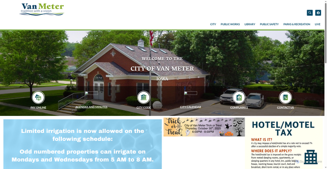 Security scan screenshot of https://www.vanmeteria.gov/