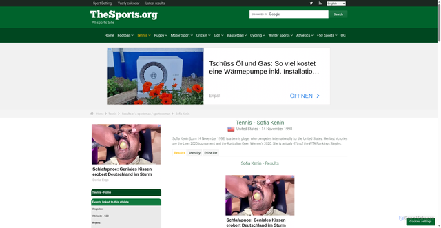 Security scan screenshot of https://www.the-sports.org/sofia-kenin-tennis-spf340348.html