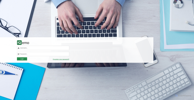 Security scan screenshot of https://sciensus.iqemo.com