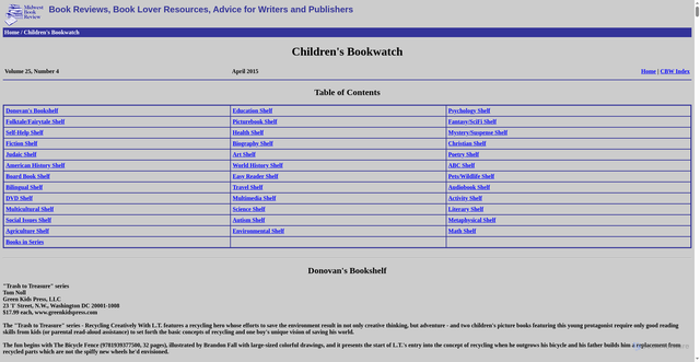 Security scan screenshot of https://www.midwestbookreview.com/cbw/apr_15.htm