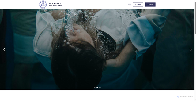 Security scan screenshot of http://www.pinksterbeweging.id.pospajak.com/