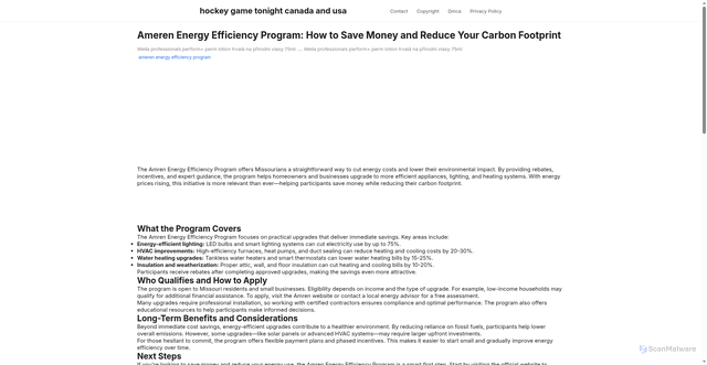 Security scan screenshot of https://pikselfocusspot-dp234mve1d88.edgeone.app/ameren-energy-efficiency-program.html