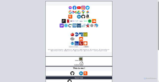 Security scan screenshot of https://hannamartial.com/