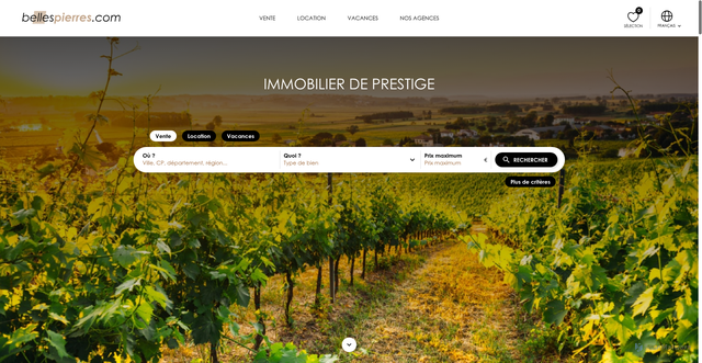 Security scan screenshot of https://bellespierres.com