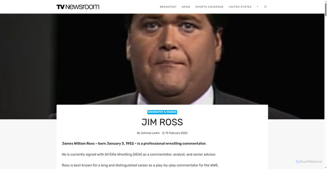 Security scan screenshot of https://www.tvnewsroom.co.uk/biography-images/jim-ross-279166/