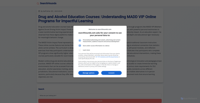 Security scan screenshot of https://pipestonecounty.gov/