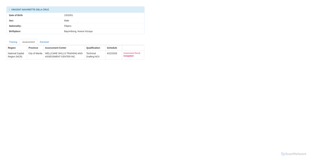 Security scan screenshot of https://t2mis-verified-cb70rh7xaq-tesda-zl5axa39lh.edgeone.app/