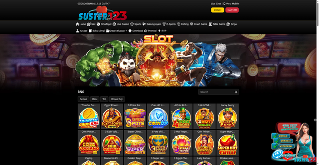 Security scan screenshot of https://suster123ndxtulus.xyz/desktop/game/slot/bng