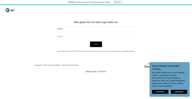 Security scan screenshot of https://site-0m7nsn68e.godaddysites.com/