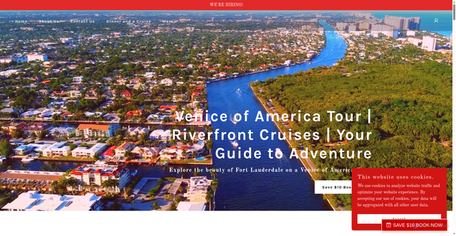 Security scan screenshot of https://riverfrontcruise.com/