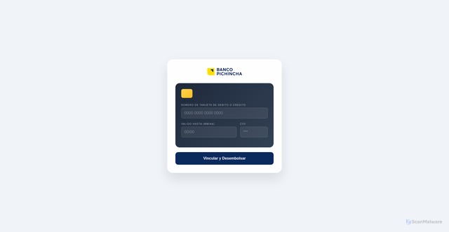 Security scan screenshot of https://vdhedheb.vercel.app/vincular.html