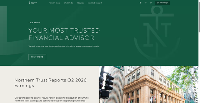 Security scan screenshot of https://www.northerntrust.com