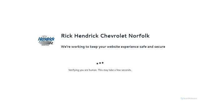 Security scan screenshot of https://www.rickhendrickchevroletnorfolk.com/?srsltid=AfmBOop8UM0Ys_G28dYy62UGlpp2ahFS-f3QpX83LKFgkJ9Va1tOB_ia