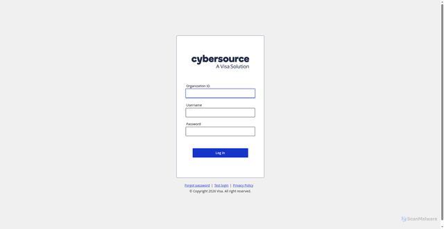 Security scan screenshot of https://ubc.cybersource.com