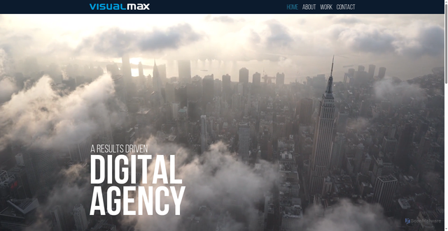 Security scan screenshot of https://visualmax.com