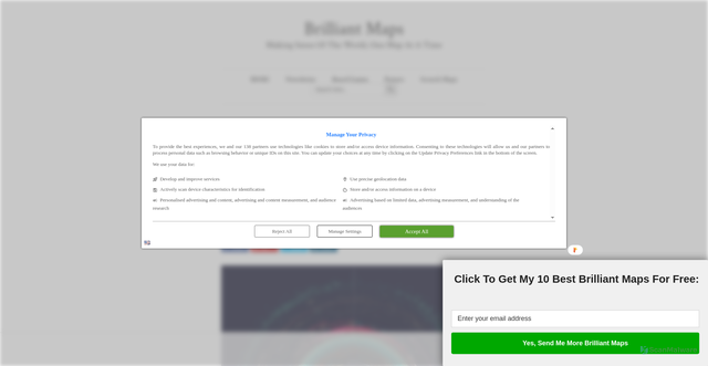 Security scan screenshot of https://brilliantmaps.com/solar-system-asteroid-map/