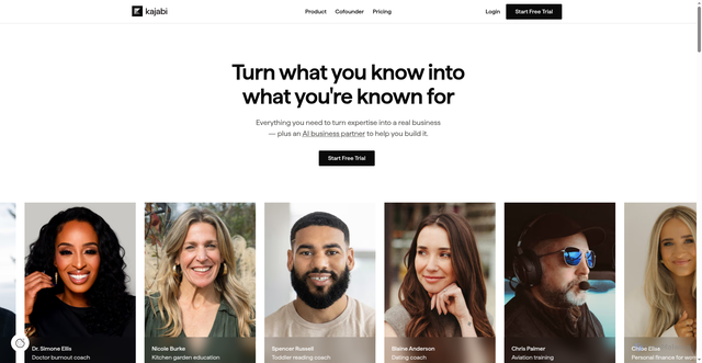 Security scan screenshot of https://kajabi.com