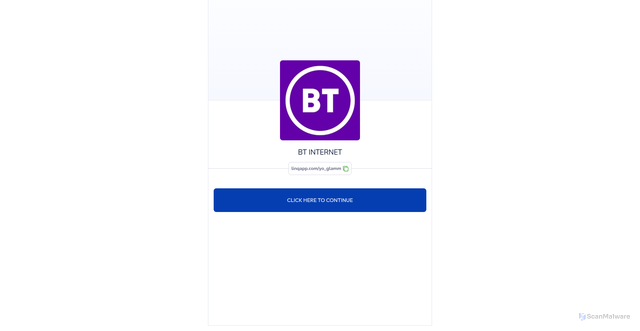 Security scan screenshot of https://linqapp.com/yo_glamm?r=link