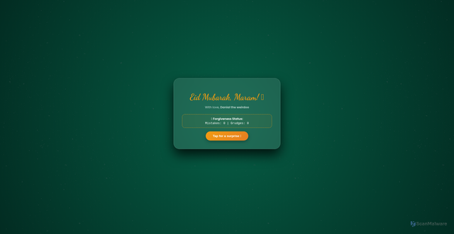 Security scan screenshot of https://wily-teal-pybzmepxjc-ombtar6zoo.edgeone.app/
