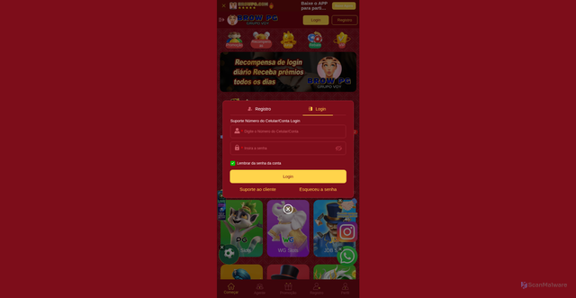 Security scan screenshot of http://voy-brow-pg.vip/