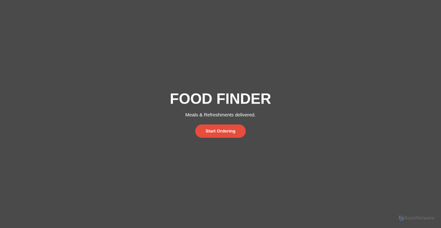 Security scan screenshot of https://foodfinders-mi5ns2b1a7.edgeone.app/