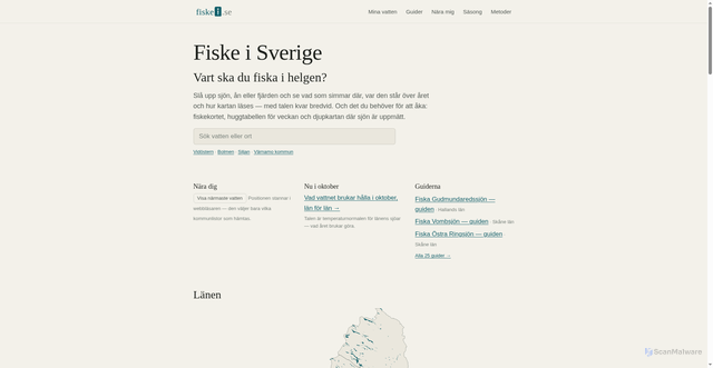 Security scan screenshot of https://fiskei.se