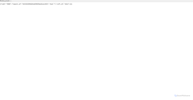 Security scan screenshot of https://sg.api.beautyplus.com