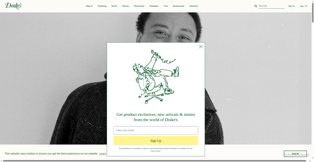 Security scan screenshot of https://www.drakes.com/?srsltid=AfmBOopvg7jdgzKFJEX80P6GbOJOwfC9JSfgKloGEiyhdVIfSbaPn_D2