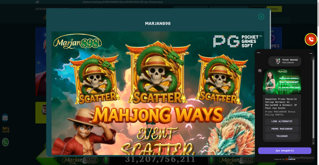 Security scan screenshot of https://marjan898atas.com/