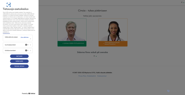 Security scan screenshot of https://cimplecare.fi