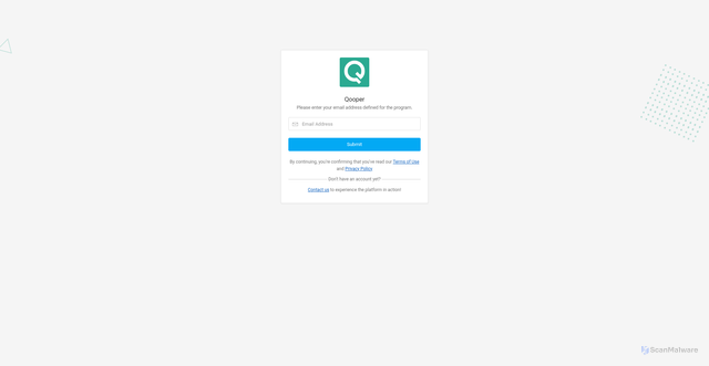 Security scan screenshot of https://mentoring.qooper.io