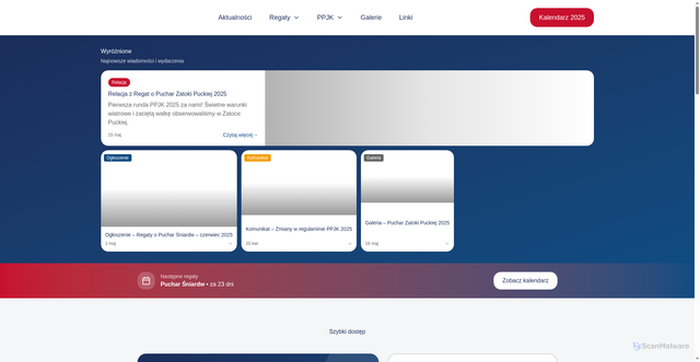 Security scan screenshot of https://ppjk-main-site.pages.dev/