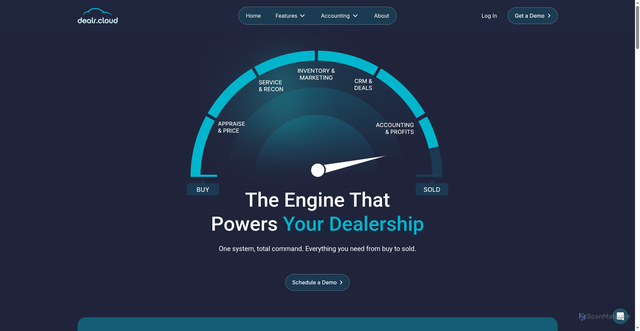 Security scan screenshot of https://dealrcloud.com