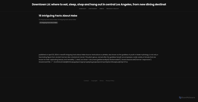 Security scan screenshot of https://ecolivingcentresitus-dptae4y6zjgw.edgeone.app/15-intriguing-facts-about-hebe.html