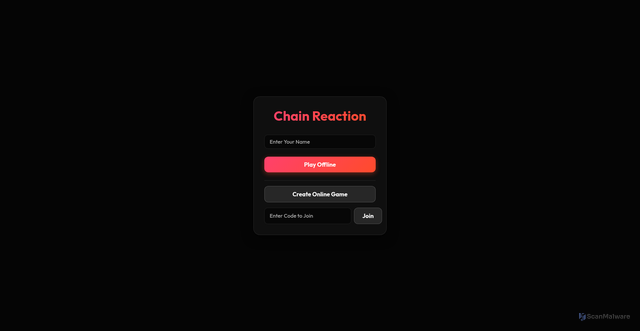 Security scan screenshot of https://chain-recation-o5452ql8o9.edgeone.app/
