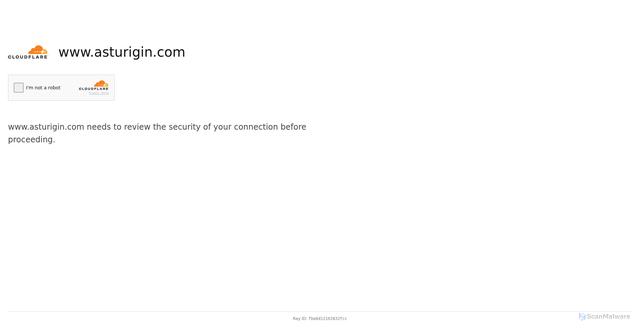Security scan screenshot of https://www.asturigin.com