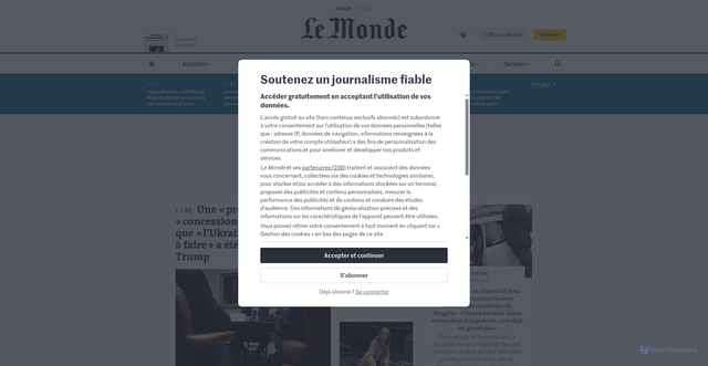 Security scan screenshot of https://gaudiche.pickups-fr-packet.com/as.php